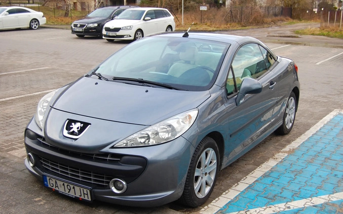 Peugeot 207 CC cena 15000 przebieg: 156300, rok produkcji 2007 z Reda małe 301